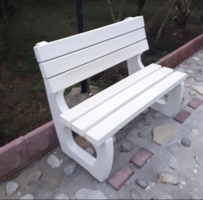 نیمکت پارکی و میز و مبلمان شهری بتنی